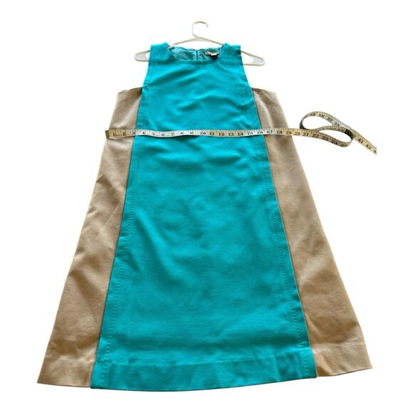 Mango Suit Dress Large Women’s Sheath Colorblock Knit Pencil Sleeveless Career - Picture 5 of 9